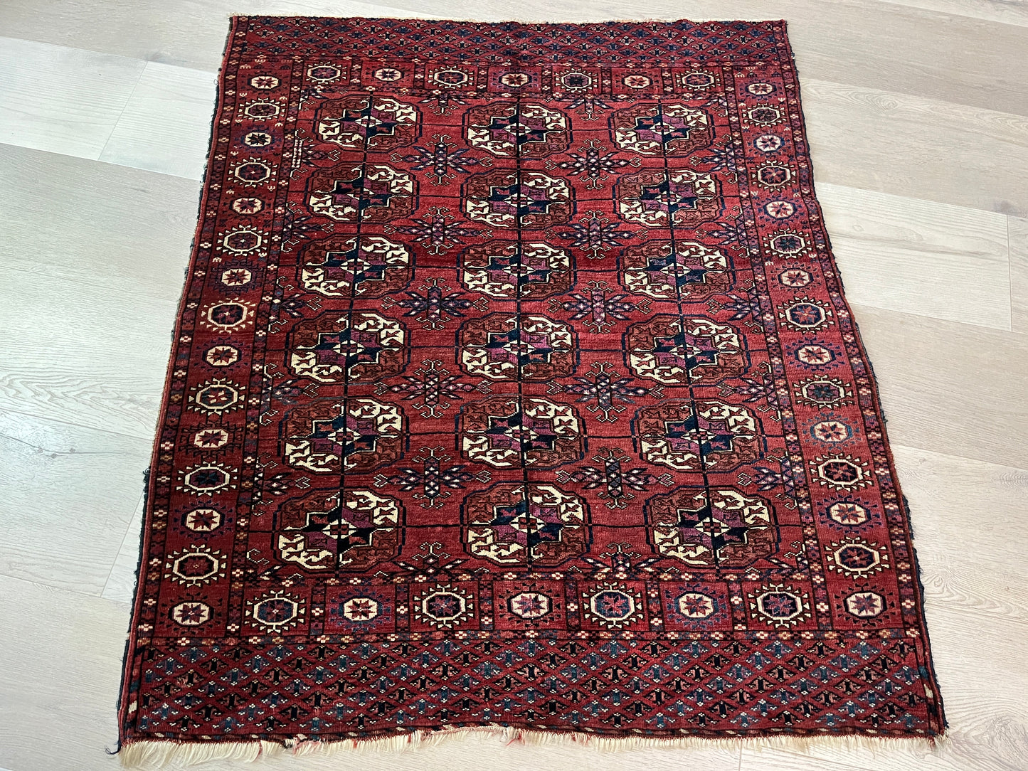 19th century Tekke Turkoman Wedding Rug